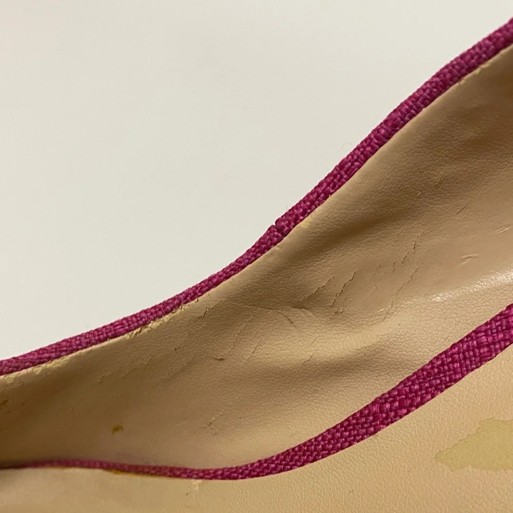 Charles by Charles David Hot pink Dopamine fabric Stiletto size 11M